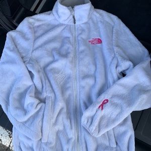 Beast Cancer Awareness Fleece Northface SZ S